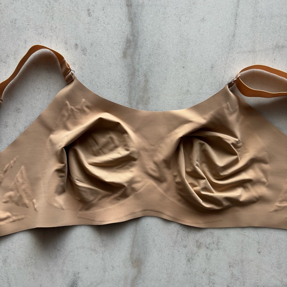 Size 6 KNIX WIRELESS reversible black/nude BRA - Picture 4 of 10